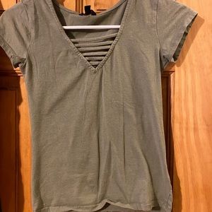 Women’s Sage Green T shirt.